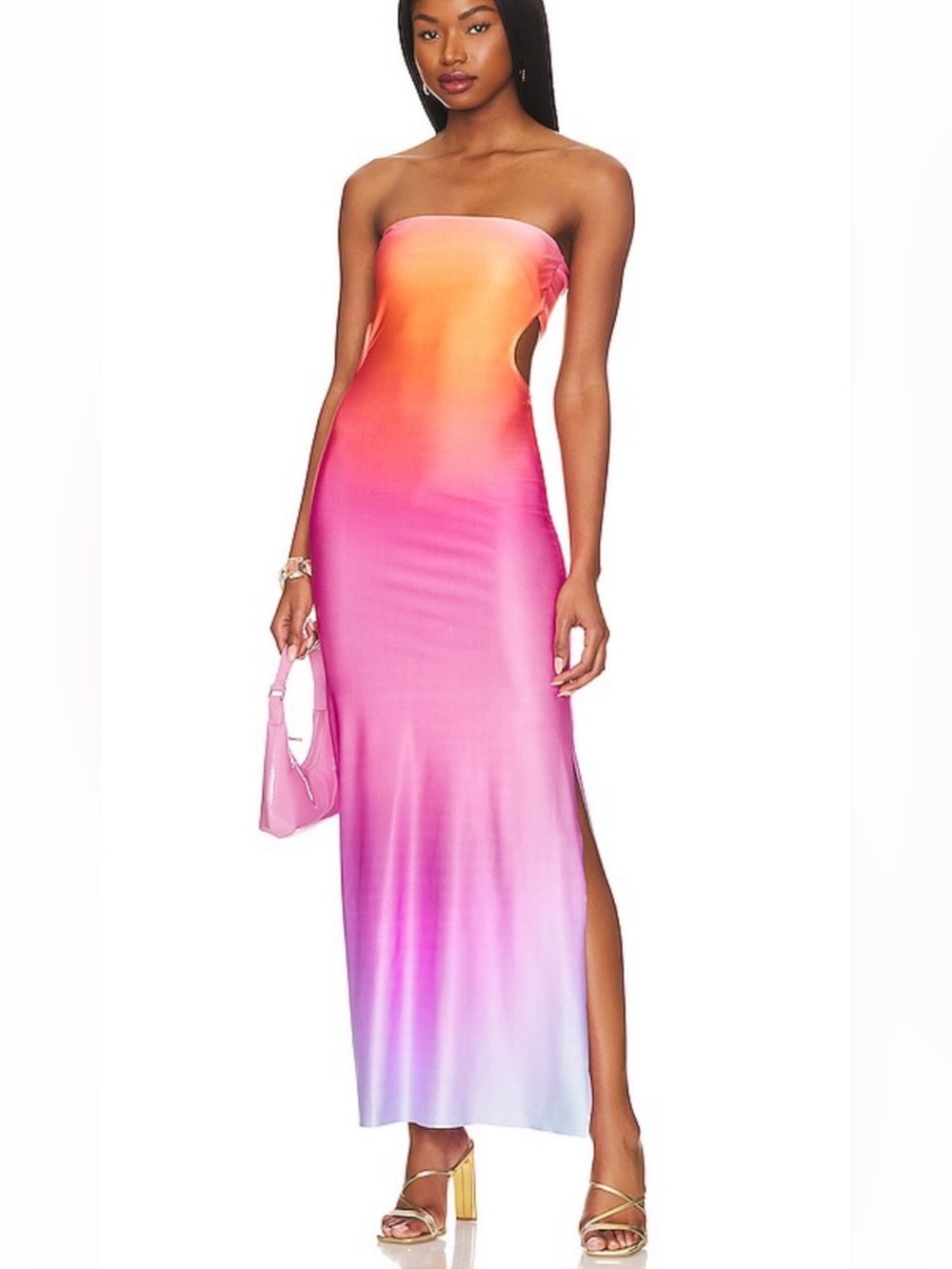 Baobab Strapless Mambo Dress Size Small